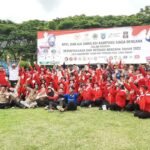 Foto: Pengurus KSB latihan uji simulasi di Desa Dadapan Kecamatan Sedan/mitrapost.com/Sri Lestari Foto: Pengurus KSB latihan uji simulasi di Desa Dadapan Kecamatan Sedan/mitrapost.com/Sri Lestari