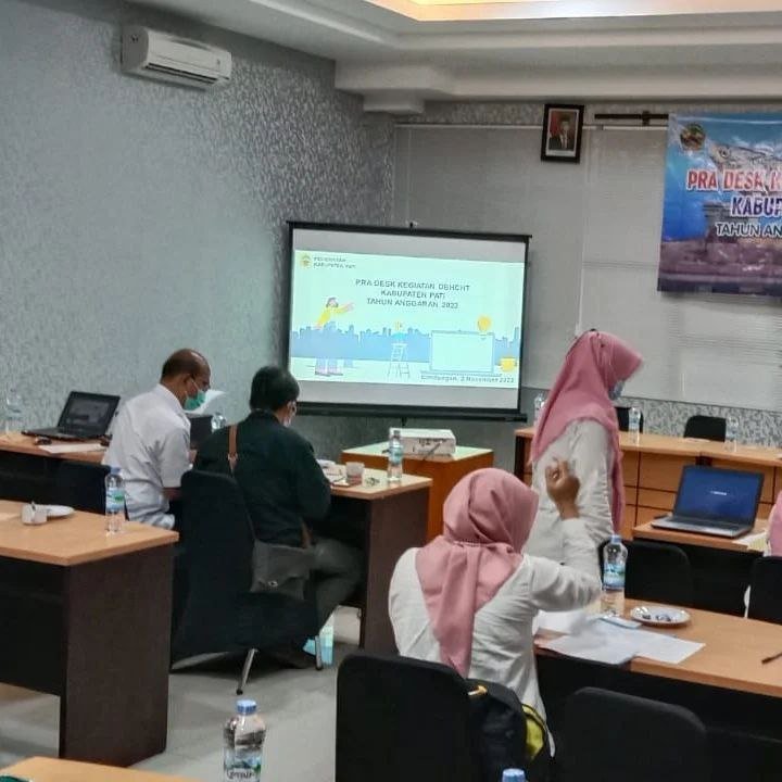 Diskominfo Pati Ikuti Acara Desk Pra RKA Dana Bagi Hasil Cukai di Bandungan