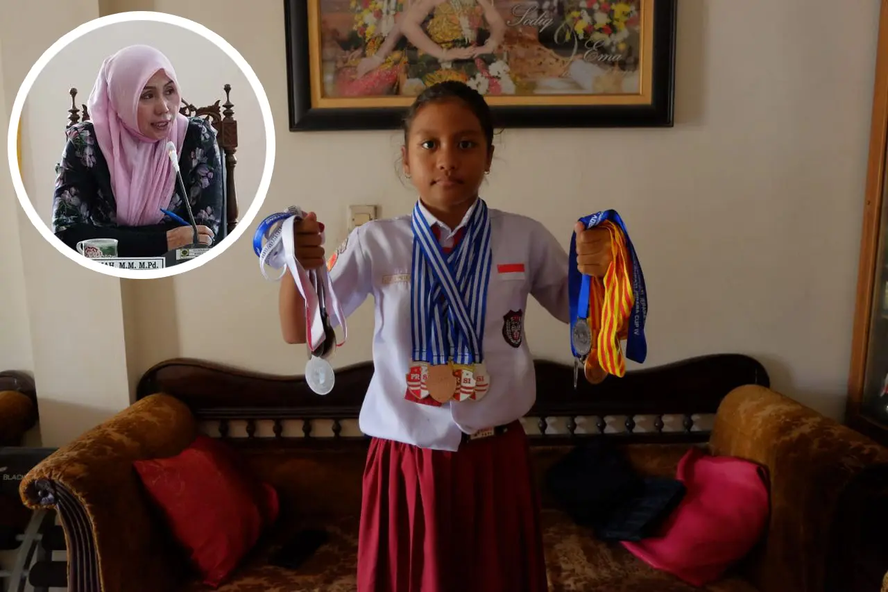 Komisi D Apresiasi Prestasi Shinta dengan 17 Medalinya Komisi D Apresiasi Prestasi Shinta dengan 17 Medalinya