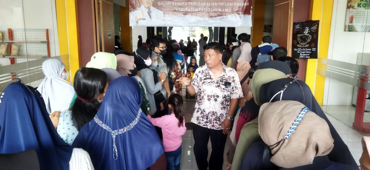 Pemkab Pati Adakan Pasar Murah, Diskominfo Harap dapat Bantu Masyarakat
