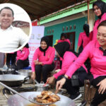 Pengurus Bhayangkari Jateng Dirikan Dapur Umum di Sinomwidodo