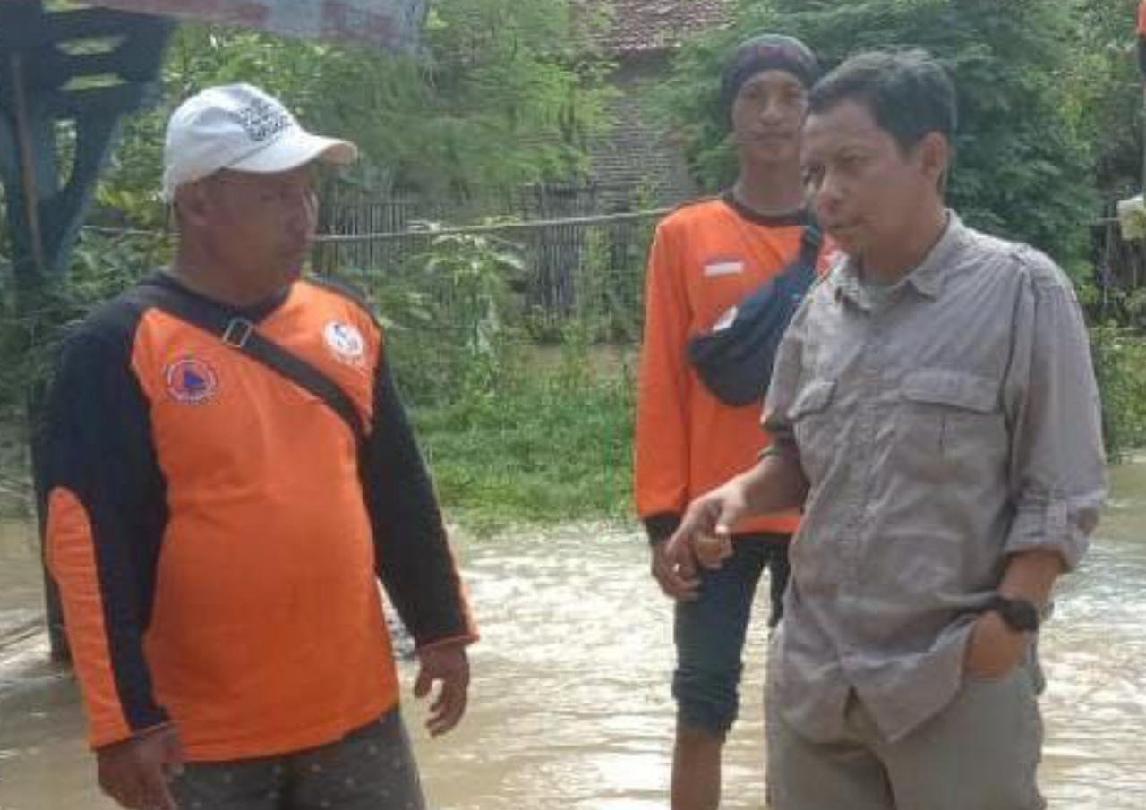 Foto: Narso mengunjungi Desa Sinomwidodo (Sumber: istimewa)