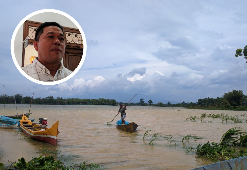 Foto : Ilustrasi Kondisi lahan pertanian di Pati Yang kebanjiran (Sumber : Mitrapost.com/ Anang SY)