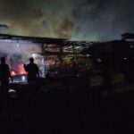 Kebakaran Gudang RS KSH Pati, 3 Mobil Damkar Diterjunkan