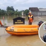 Foto: Ilustrasi banjir di Pati/ mitrapost.com