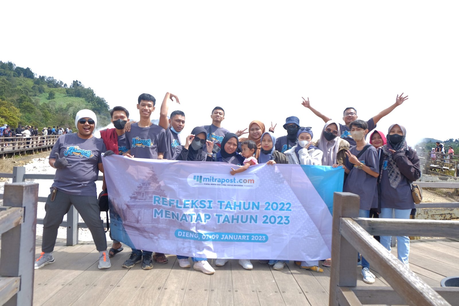 Penyegaran Setahun Hadapi Dinamika Kerja, Mitrapost Gelar Family Gathering