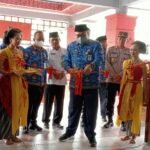 Foto: Wakil Bupati Rembang Mochamad Hanies Cholil Barro'saat membuka pameran pendidikan di Balai Kartini/mitrapost.com/Sri Lestari