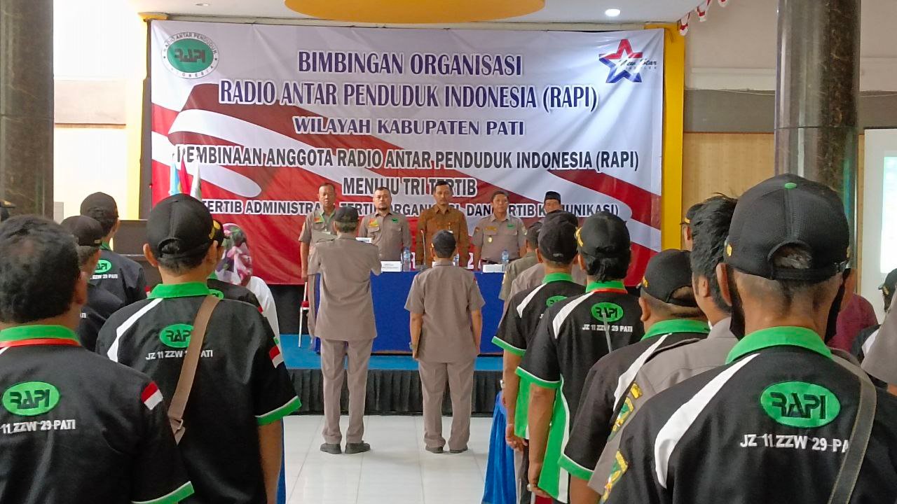 Ciptakan Anggota Berkualitas, RAPI Gelar Bimbingan Organisasi