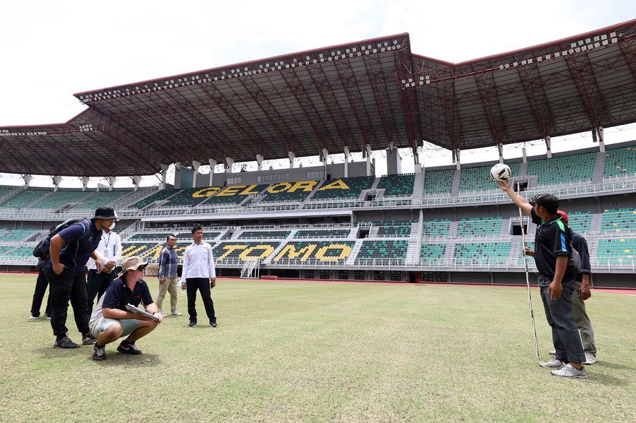 Jelang Piala Dunia U-20 2023, Persiapan Kondisi Lapangan Pertandingan Terus Dimatangkan
