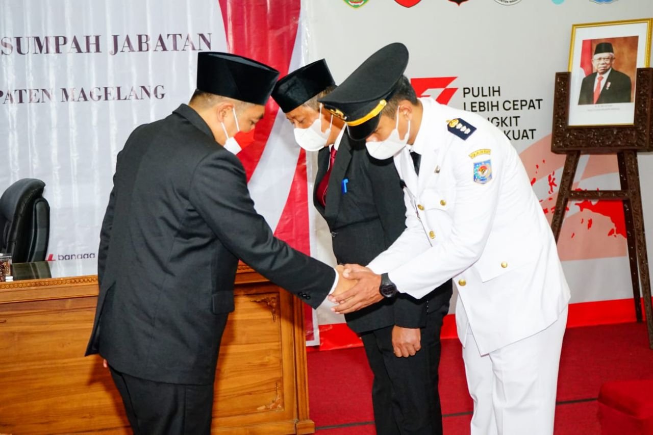 25 Pejabat Administrator Pemkab Magelang Resmi Dilantik, Diharap Bisa Meningkatkan Pelayanan Masyarakat