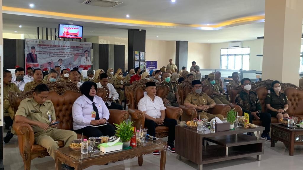 Kabupaten Demak Turut dalam Peresmian MPP Serentak di Jateng