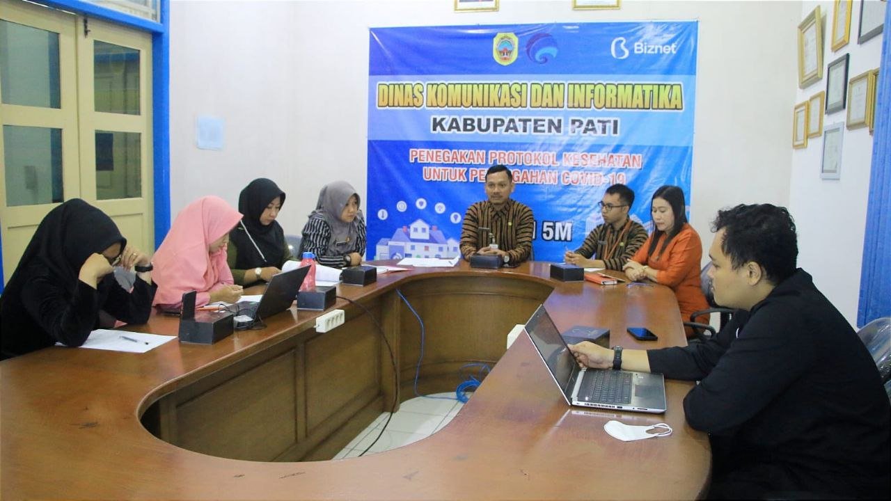Diskominfo Gelar Rakor Penyusunan Raperbup Penyelenggaraan Informasi Geospasial