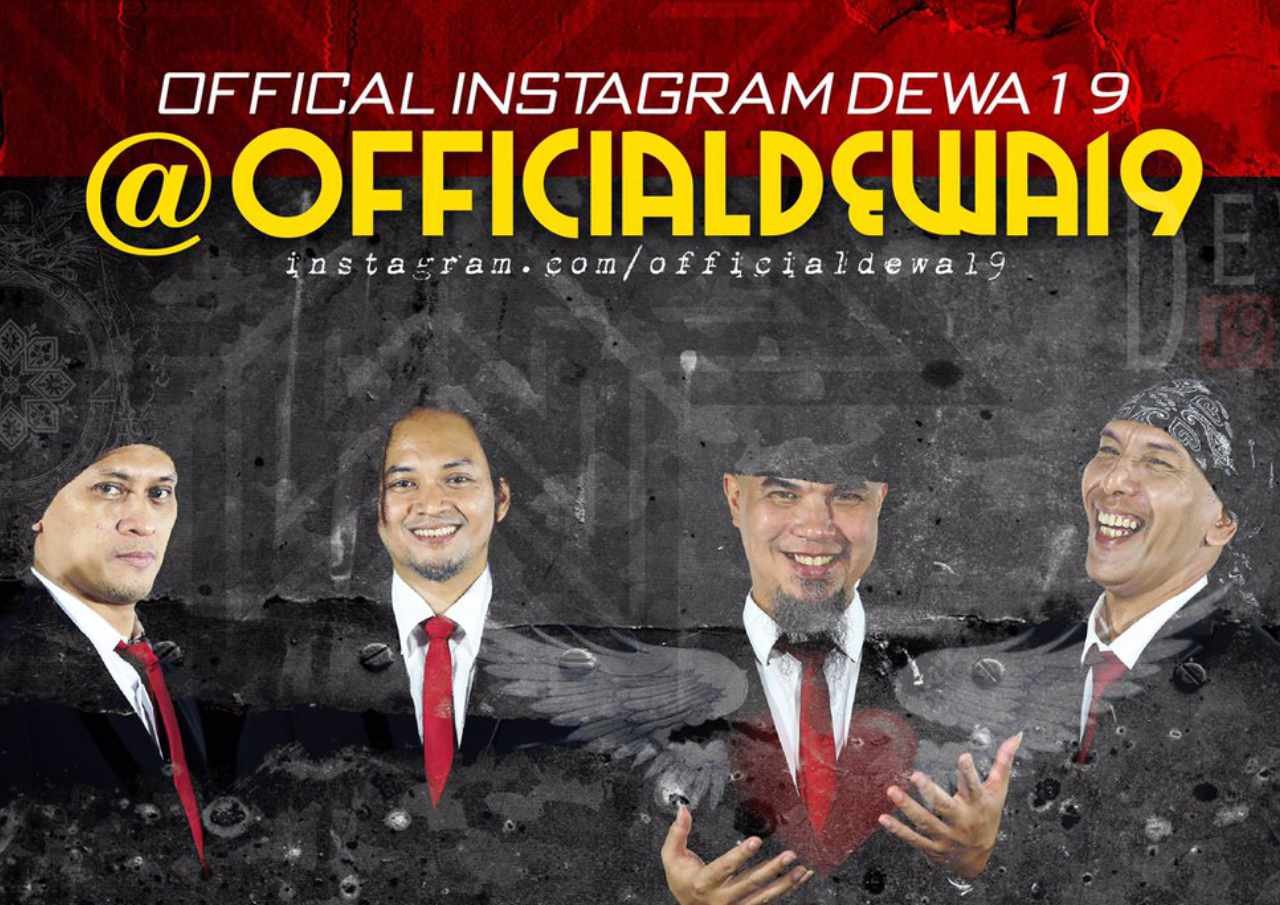 Konser Dewa 19 Sempat Alami Kekacauan/Twitter