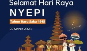 Hari Raya Nyepi, Diskominfo Pati Beri Pesan Saling Menyayangi dan Memaafkan