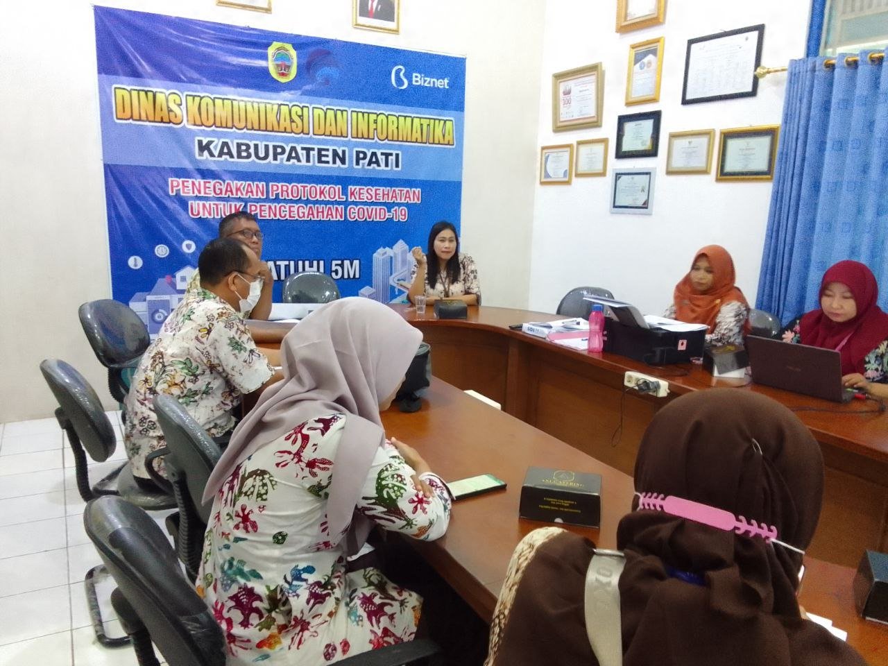 Diskominfo Gelar Verval Data Statistik Sektoral