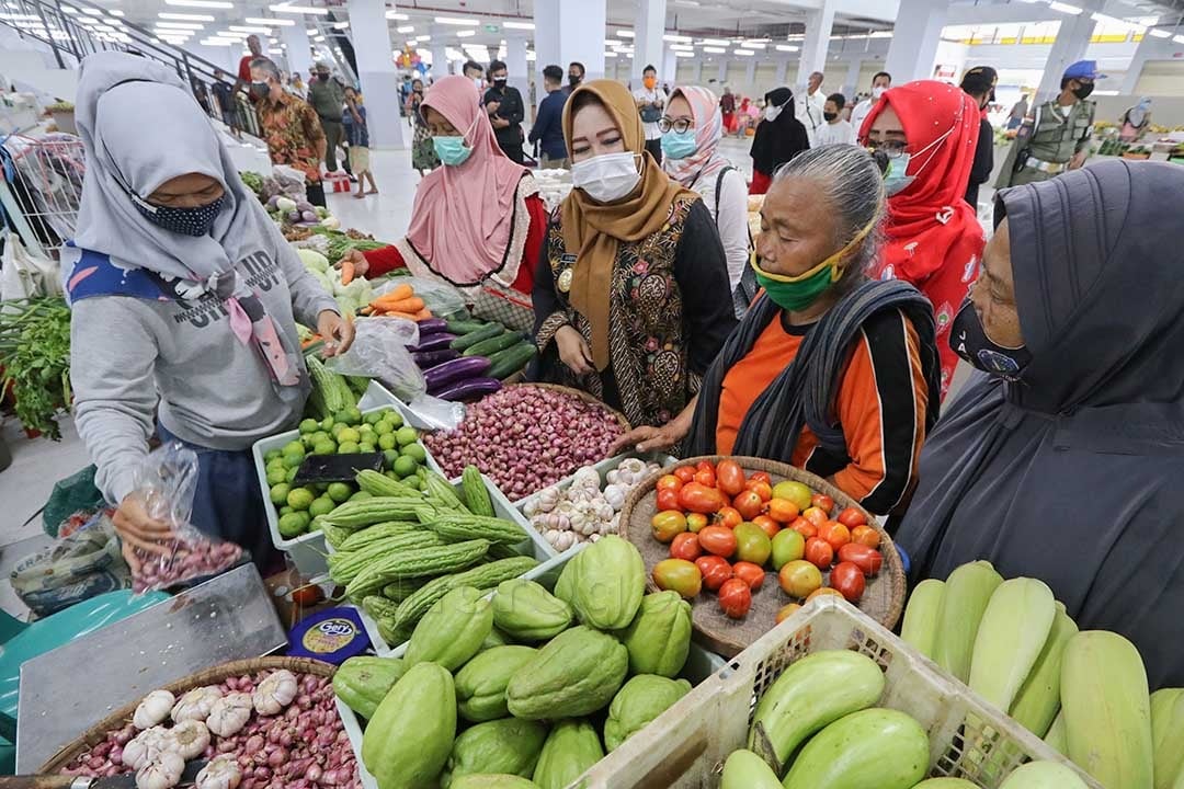 Harga Kepokmas di Pasar Batang Masih Terpantau Stabil Jelang Ramadan