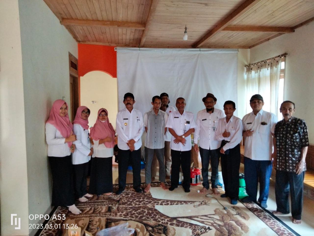 Foto : Kegiatan Sosialisasi Pemanfaatan Pangan yang dilakukan oleh Disketapang Pati di KWT Kalijogo Desa Guwo Kecamatan Tlogowungu, Pati (Sumber : mitrapost.com/ Anang SY)
