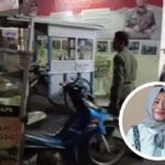 Foto: Satpol PP Kabupaten Pati merazia PKL yang nekat berjualan di Alun-alun Pati/ mitrapost.com