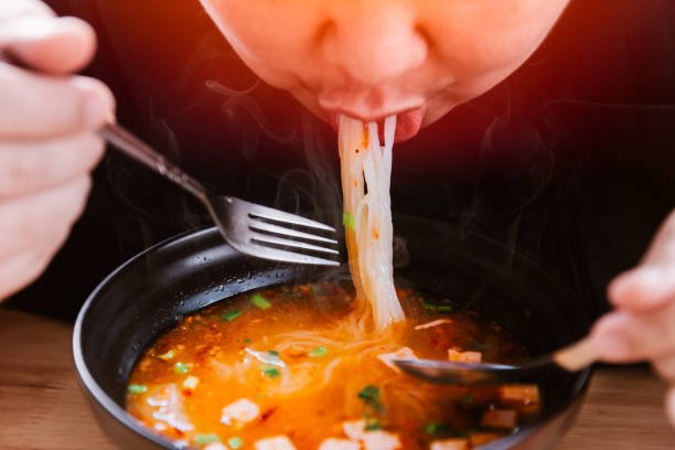 Foto: Ilustrasi makanan pedas (Sumber: iStock)