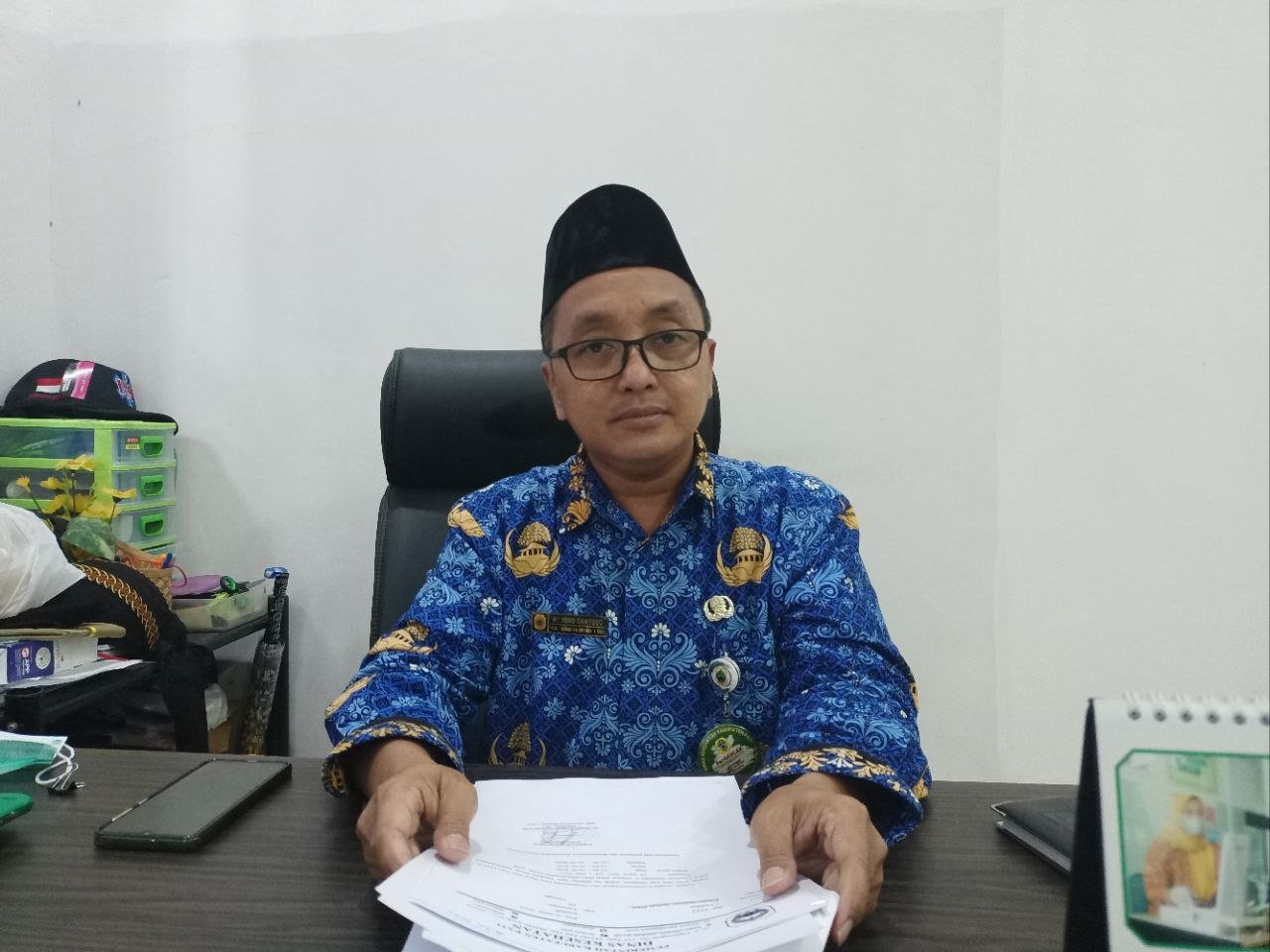Foto : Kepala Bidang Pelayanan Kesehatan Dinas Kesehatan Kabupaten Pati , dr. Joko Santoso (Sumber : mitrapost.com / Putri Asia)