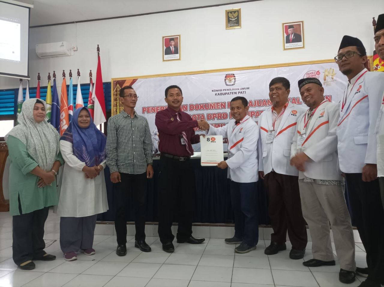 PKS Jadi Partai Pertama Pendaftaran Bacaleg ke KPU Pati