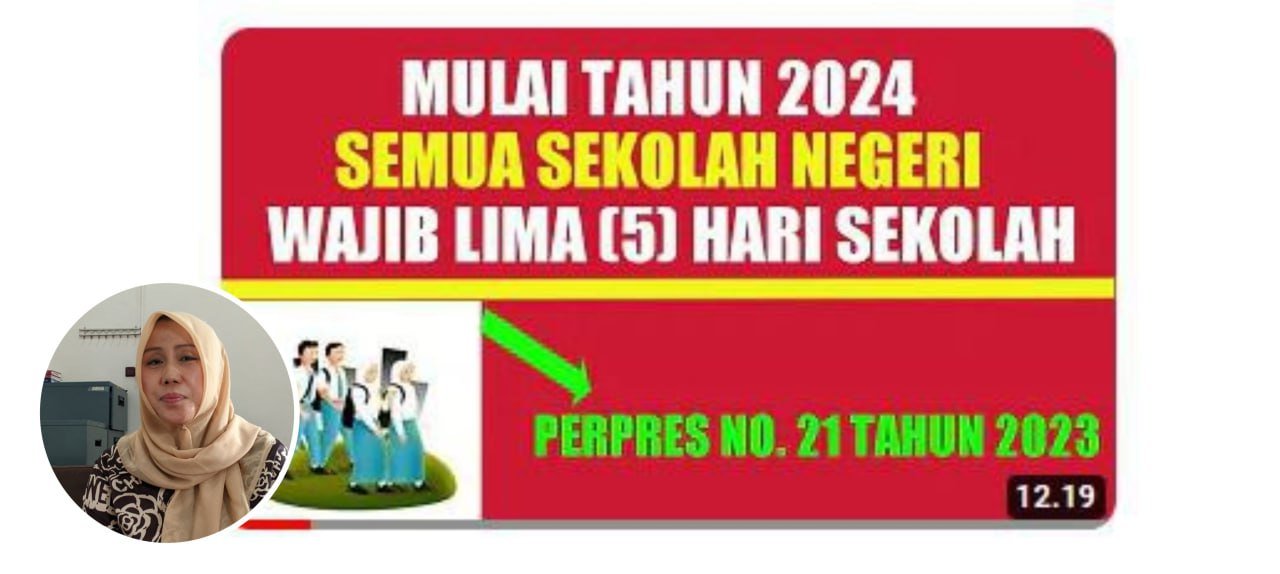 Mulai Tahun 2024 Semua Sekolah Negeri Wajib 5 Hari Sekolah, Begini Tanggapan Dewan Pati