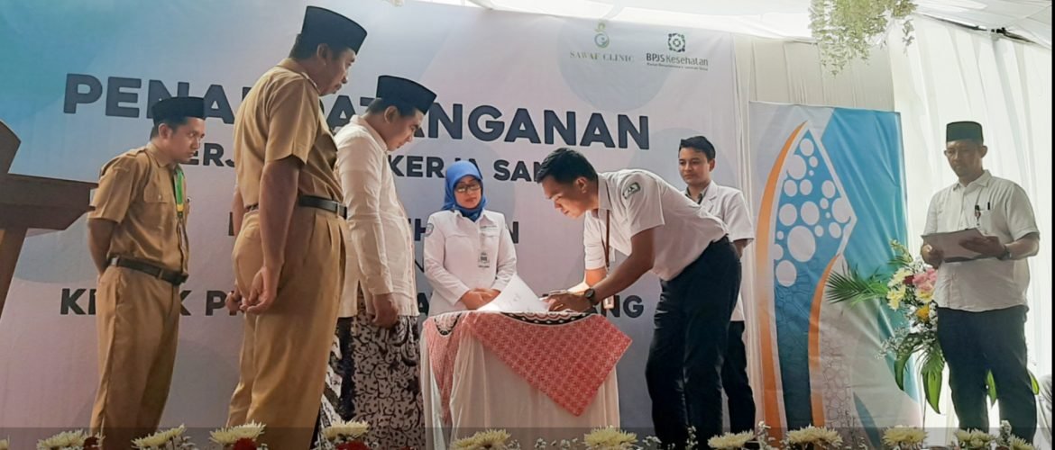 Foto: Kerjasama BPJS Kesehatan dan klinik Pratama Sawaf Care (Sumber: rembangkab) Foto: Kerjasama BPJS Kesehatan dan klinik Pratama Sawaf Care (Sumber: rembangkab)
