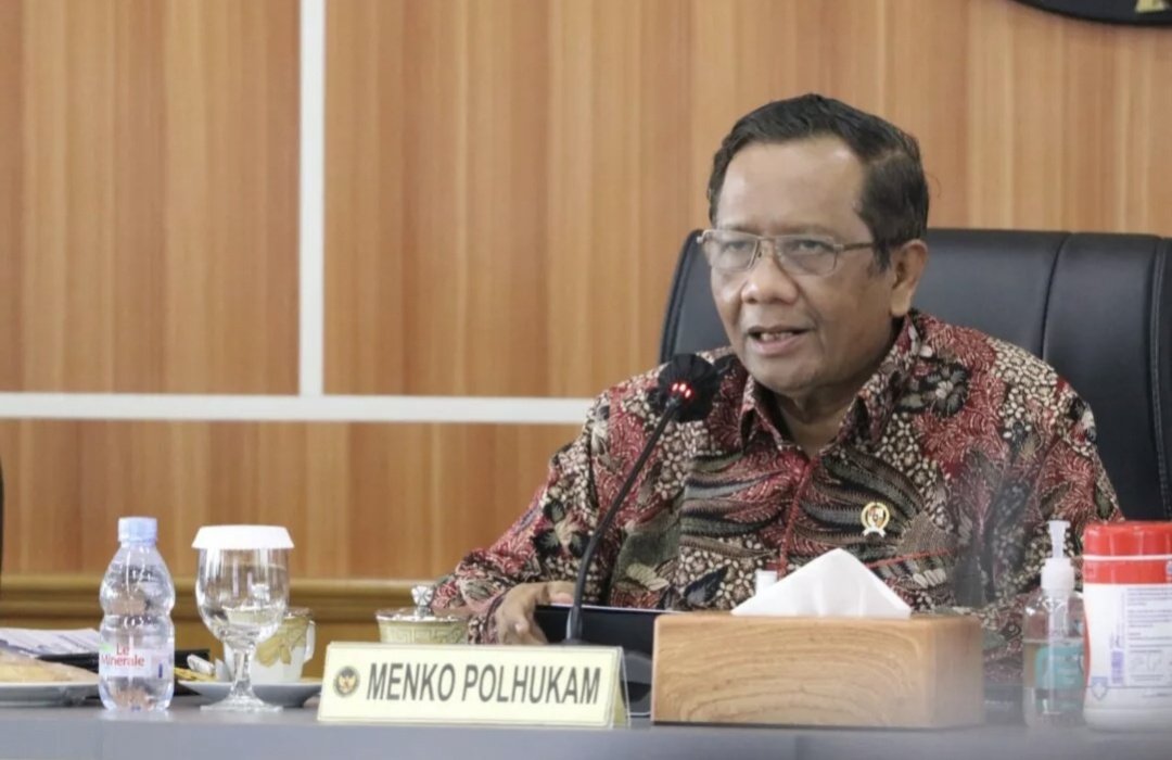 Foto: Menko Polhukam Mahfud MD (Sumber: kominfo)