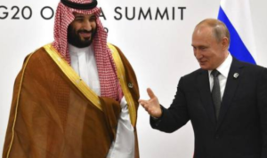 Putra Mahkota Arab Saudi dan Putin Lakukan Kerja Sama