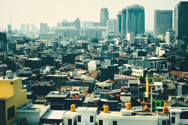 Foto: Ilustrasi udara di kota Jakarta (Sumber: pixabay)