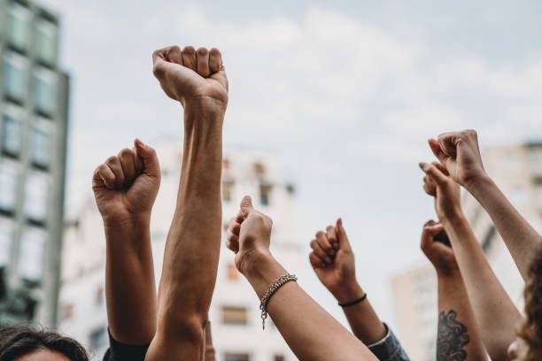 Foto: Ilustrasi aksi demo (Sumber: iStock)