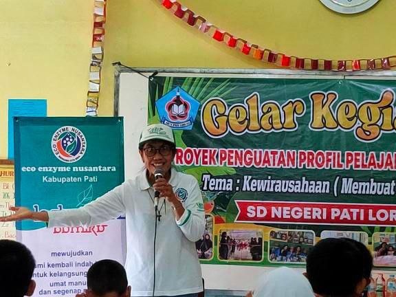 Foto : suasana kegiatan gelar karya proyek penguatan profil pelajar pancasila (Sumber : Dokumentasi SDN Pati Lor 03)