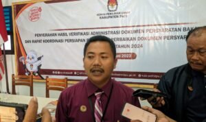 Foto : Plt Ketua KPU Kabupaten Pati, Supriyanto (Sumber : mitrapost.com/ Anang SY) Foto : Plt Ketua KPU Kabupaten Pati, Supriyanto (Sumber : mitrapost.com/ Anang SY)