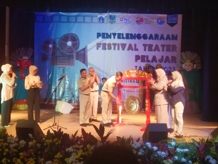 Suku Dinas Kebudayaan Jakarta Utara Menggelar Festival Teater Pelajar 2023