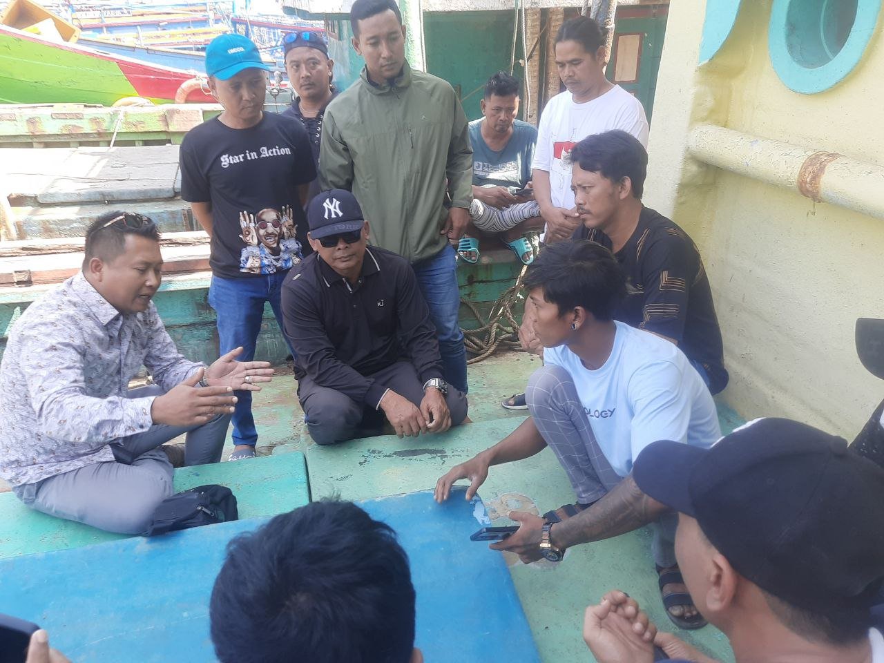 Kesaksian ABK Saat Kapal Dibakar di Kalimantan Barat