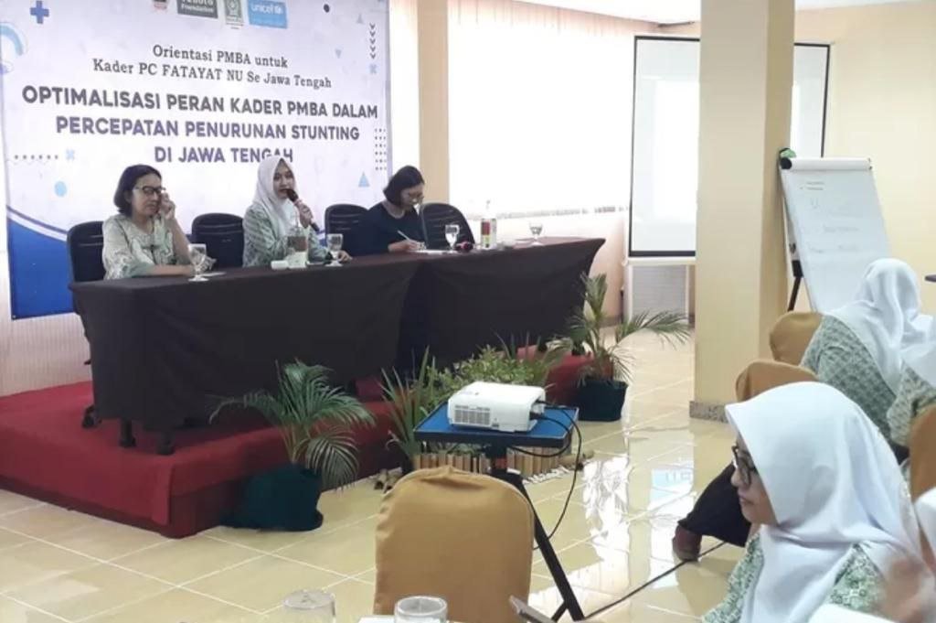 Foto: Orientasi PMBA untuk Kader Fatayat NU se Jateng (Sumber: istimewa)