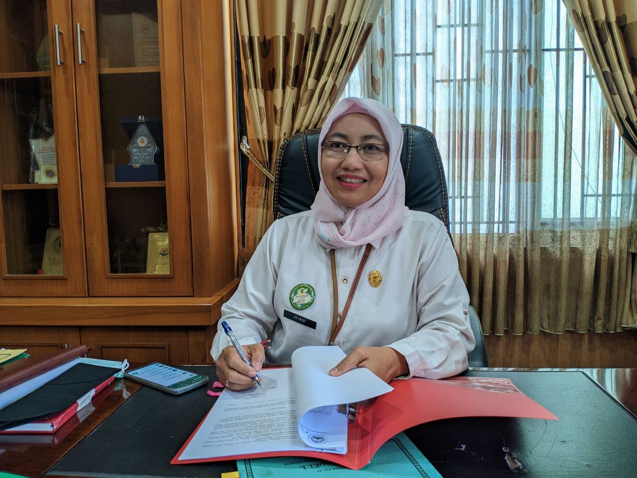 Foto : Kepala Dinkes Kabupaten Pati, dr Aviani Tritanti Venusia (Sumber : mitrapost.com/ Anang SY)