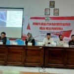 Foto : Kegiatan pemasyarakatan dan revitalisasi nilai-nilai pancasila (Sumber : Mitrapost / Putri Asia)