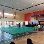 Foto : salah satu tempat pertandingan O2SN cabor pencak silat (Sumber : Mitrapost / Putri Asia)