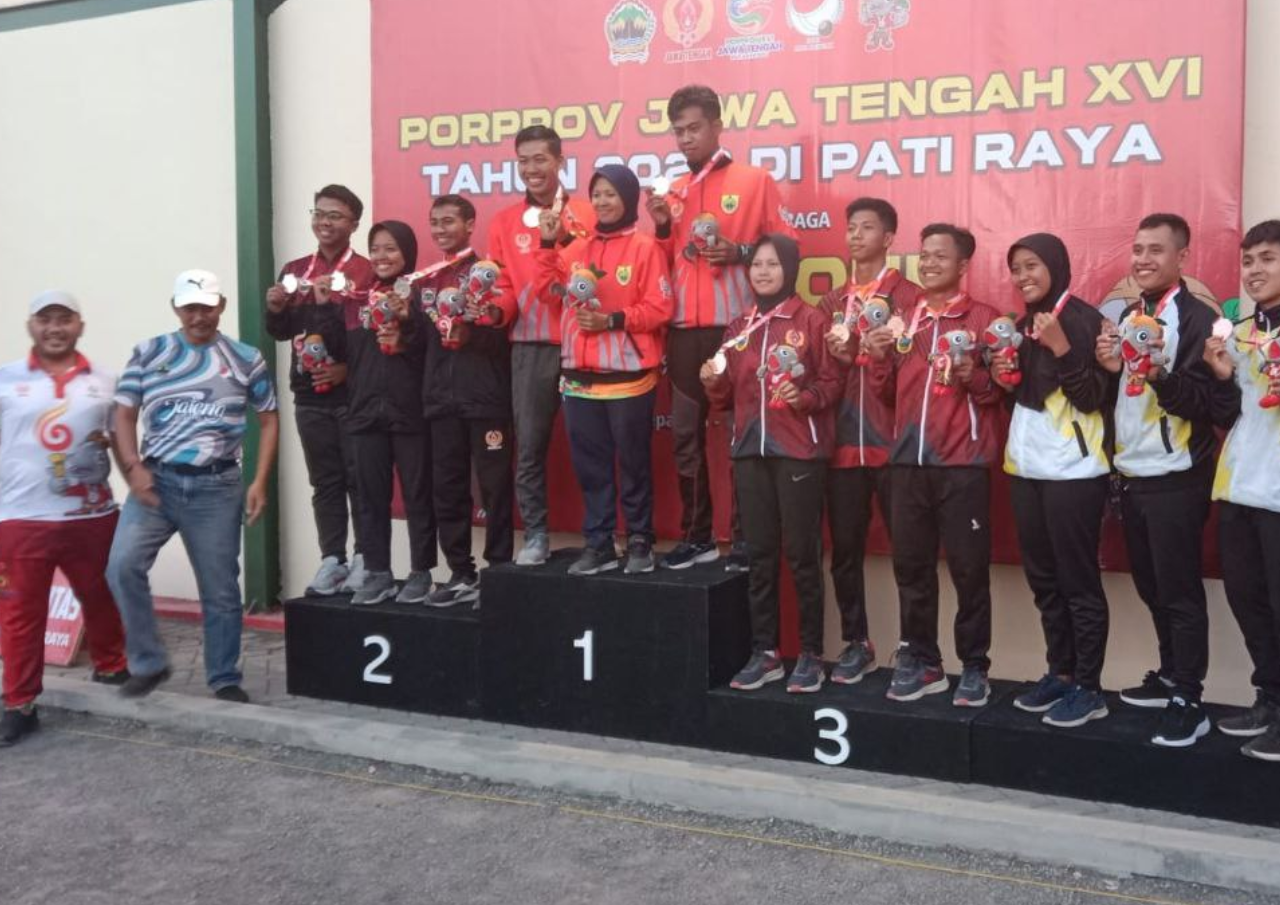 Porprov Jateng 2023, Tiga Atlet Pati Raih Medali Perunggu Tripel Mix Pentaque