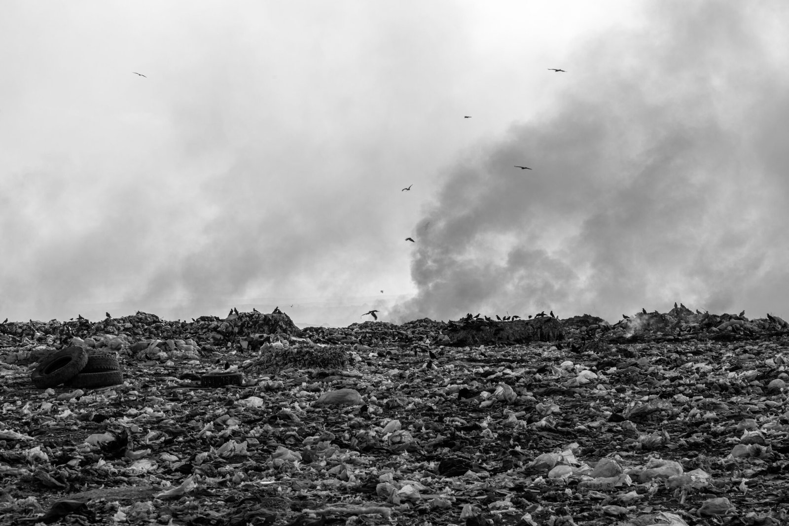 Foto: Ilustrasi gunungan sampah (Sumber: unsplash)