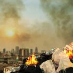 Foto: Ilustrasi pembakaran sampah (Sumber: iStock)