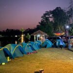 Foto : Wisata Poncodan dijadikan area camping (Sumber : Mitrapost / Putri Asia )