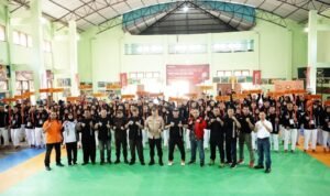 Foto: Henggar Resmi Buka Pertandingan Cabor Tarung Derajat Porprov Jateng 2023 (Sumber: istimewa)