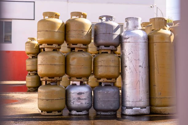 Foto: Ilustrasi tabung gas (Sumber: iStock)