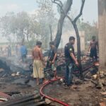 Foto : Kondisi kebakaran rumah yang terjadi di Desa Mojomulyo Kecamatan Tambakromo Kabupaten Pati (Sumber : mitrapost.com)
