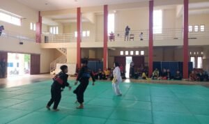 Foto : Gelar event pencak silat (Sumber : Mitrapost / Putri Asia)