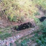 Foto : Kondisi sungai Desa Wotan Kecamatan Pucakwangi yang dipenuhi sampah (Sumber : mitrapost.com/ istimewa)