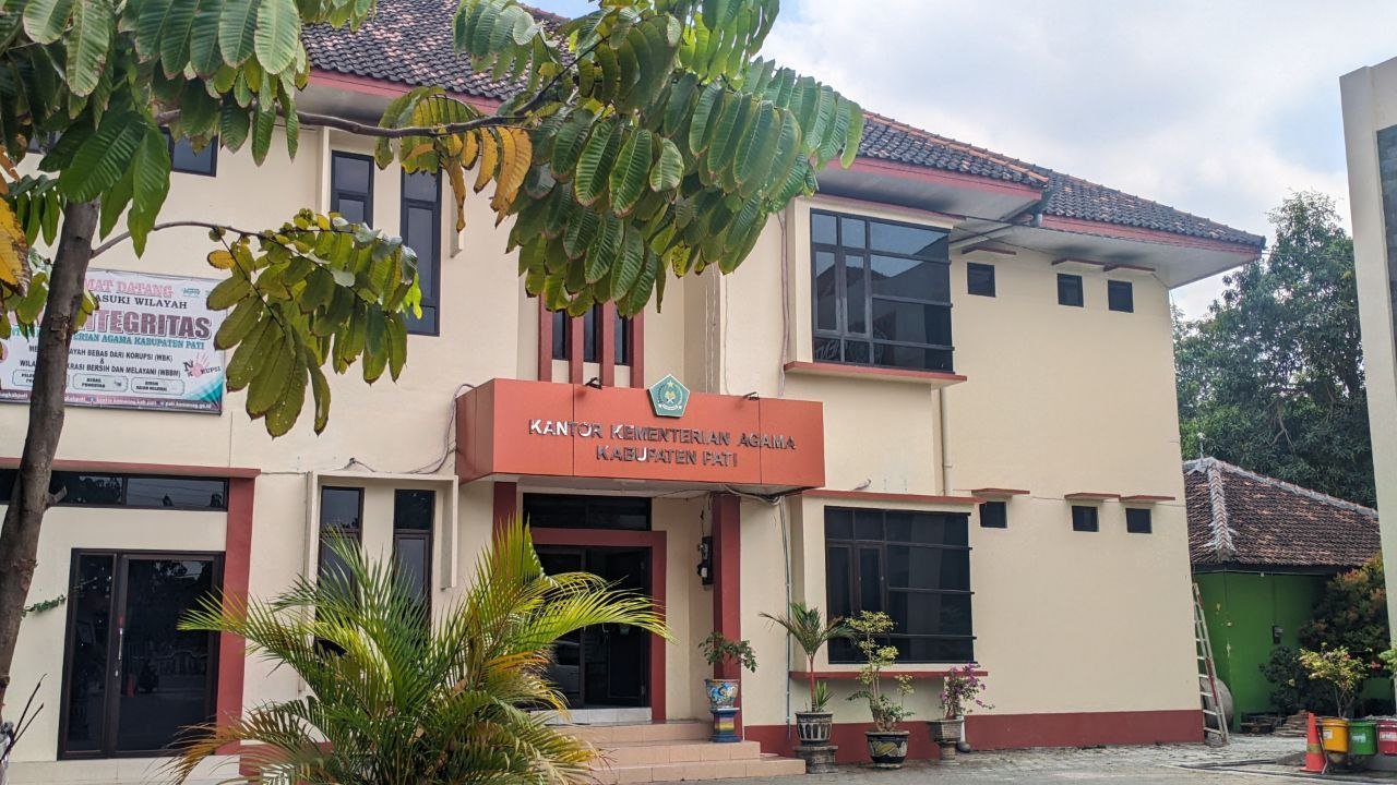 Foto : Kantor Kementerian Agama kabupaten Pati (Sumber : mitrapost.com/ Asy)