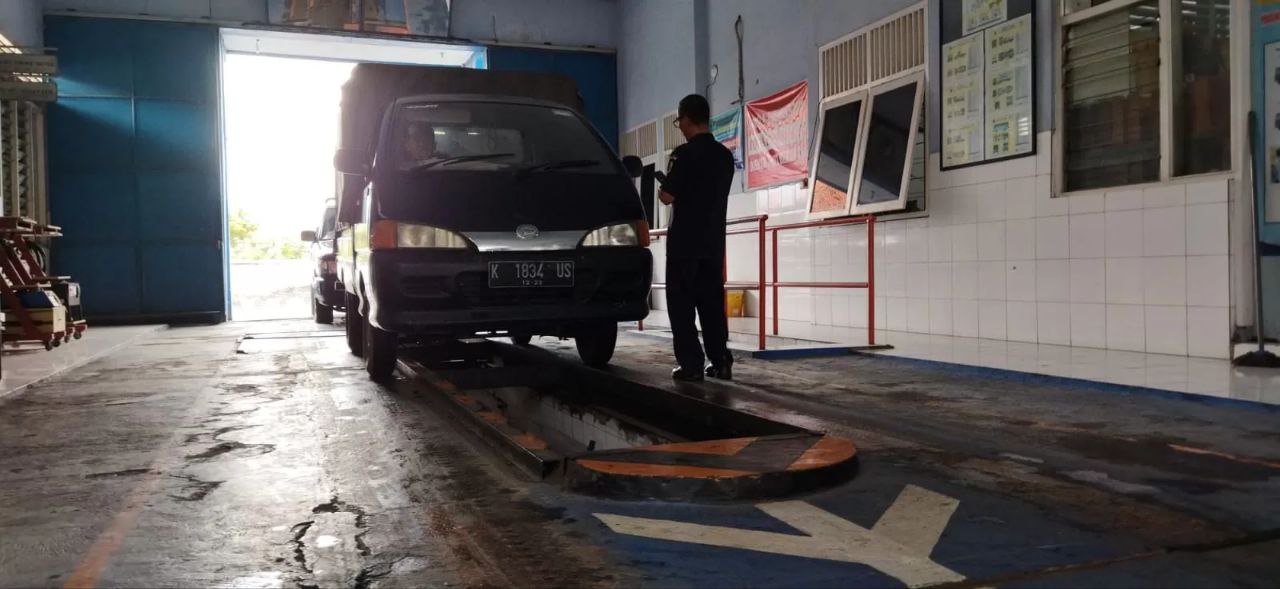 Foto : pelaksanaan Uji KIR di Kabupaten Pati (Sumber : Istimewa )